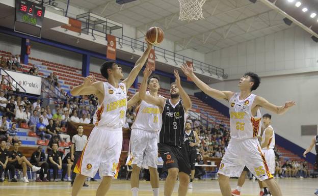 El RETAbet Bilbao Basket en la Casilla. 