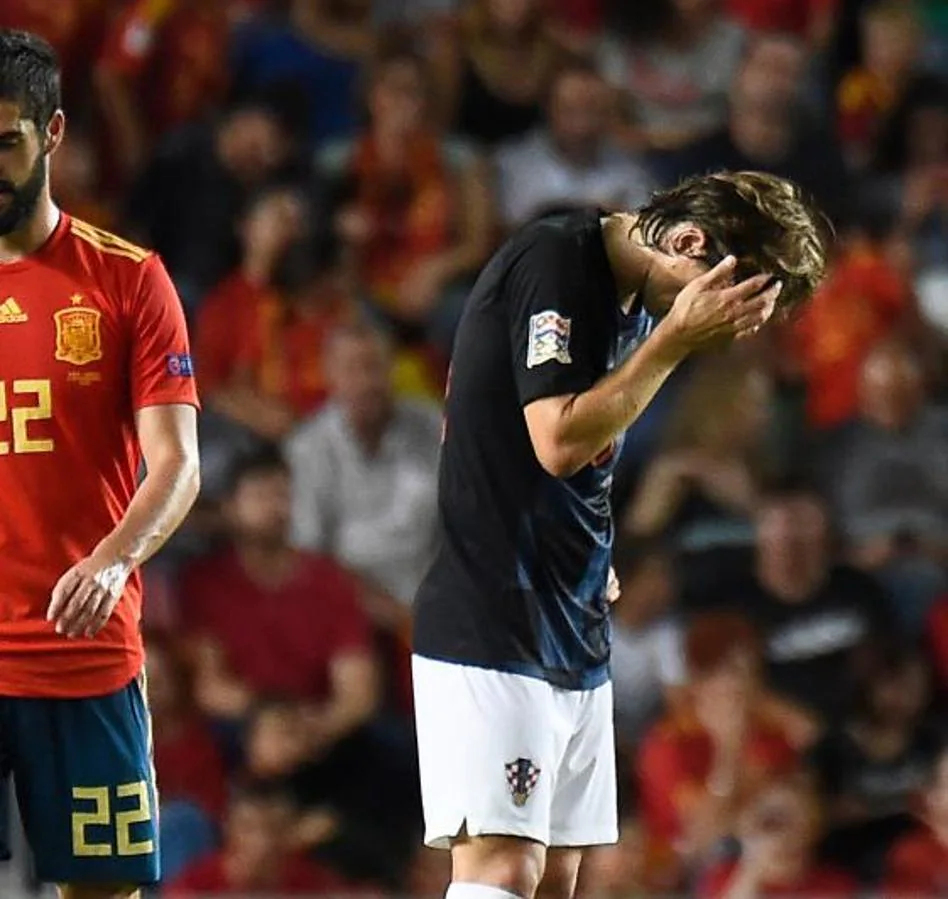 Fotos: El España-Croacia, en imágenes