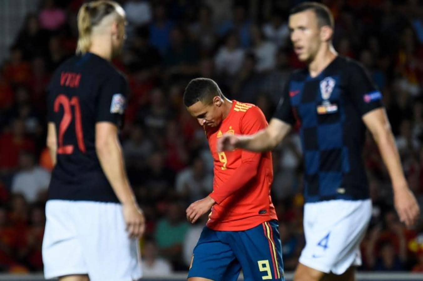 Fotos: El España-Croacia, en imágenes