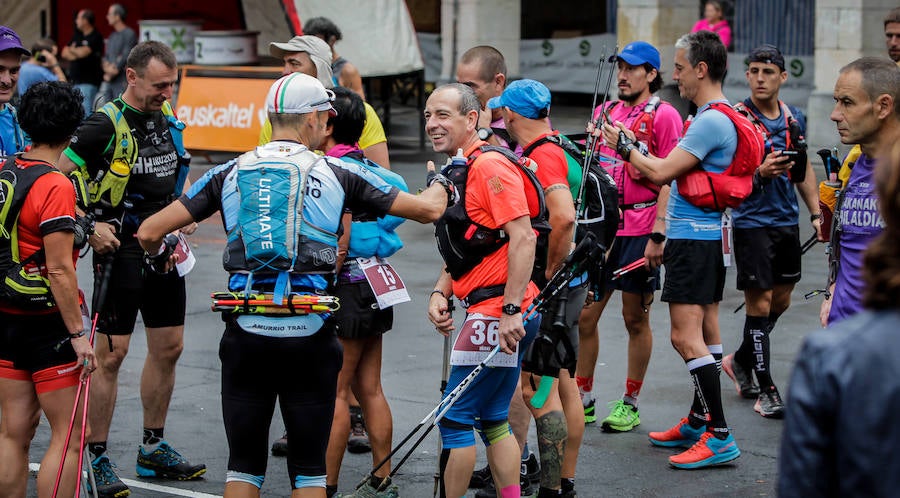 Un centenar de corredores participan en la prueba Bocineros Deiadar Xtreme, de 200 kilómetros