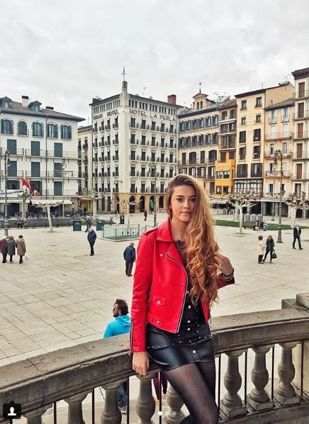 La joven navarra se ha proclamado este sábado la mujer más guapa de España