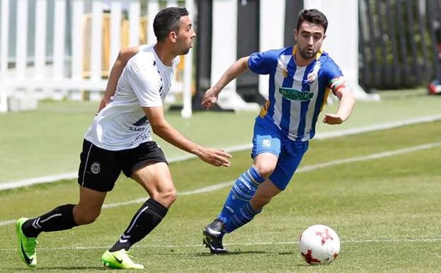 Ibon Arizmendiarrieta durante el partido de pla-off del año pasado en Cuenca.