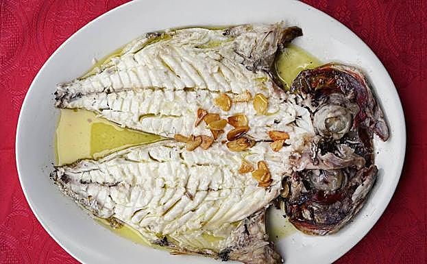 Besugo, plato estrella. 