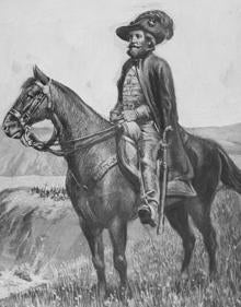 Imagen secundaria 2 - Anza en un retrato y a caballo.