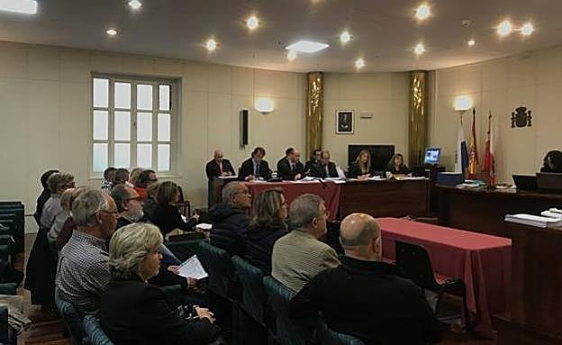 Juicio por el caso 'Santa Catalina', celebrado en septiembre de 2017.