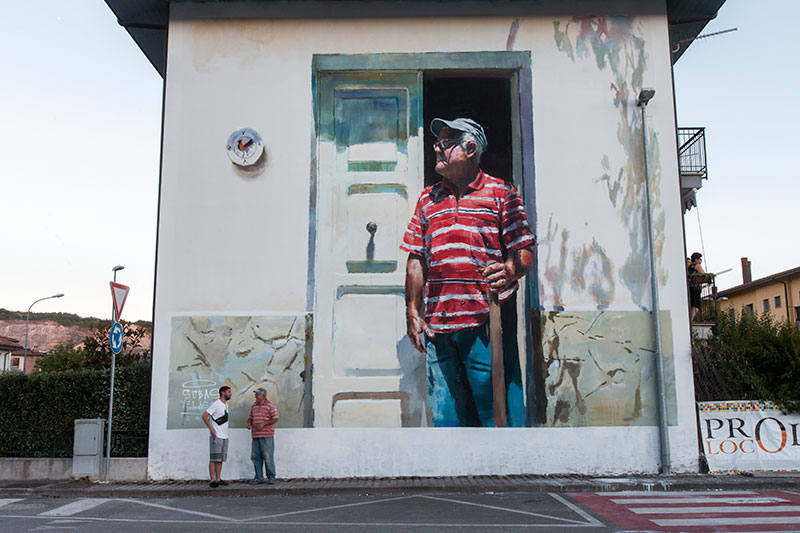 'L'incontro con la foresta'. Lioni (Italia).