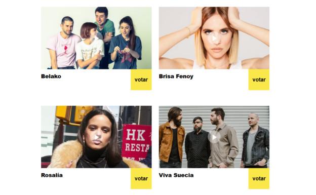 Grupos locales nominados a los MTV EMA 2018.