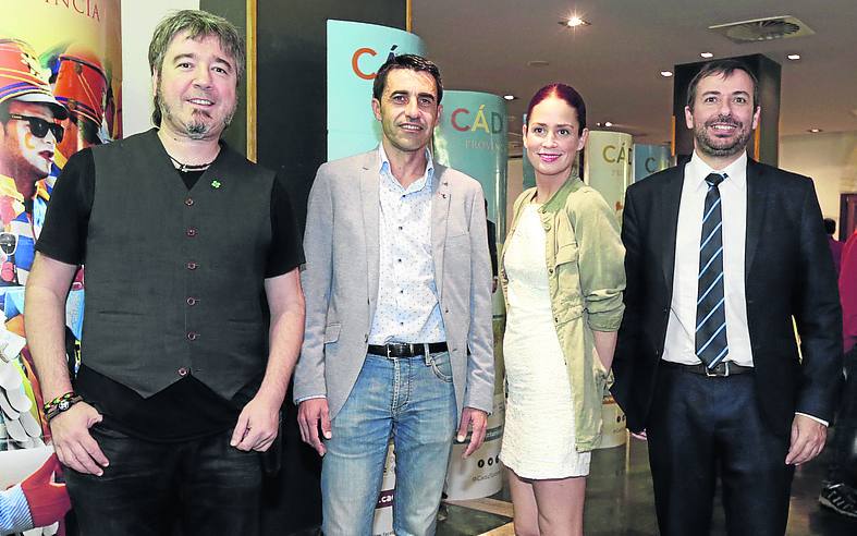 Julen Prado-Egia, Santiago Mohedano, Jennifer Sierra y Sito Pons. 