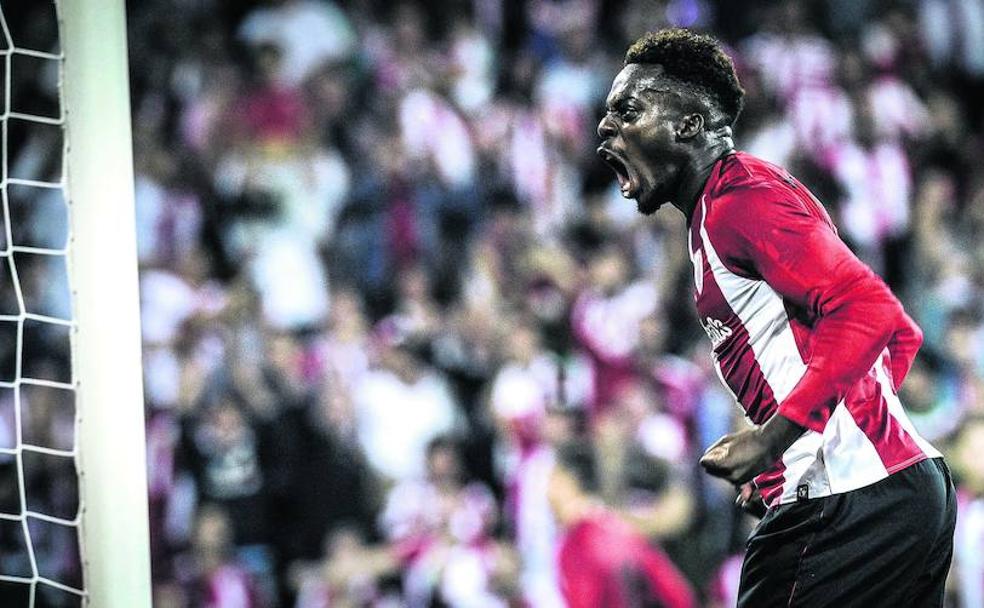 Iñaki Williams ruge en San Mamés.