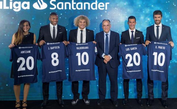Eto'o, Valderrama, Baptista, o Xabi Prieto, nuevos embajadores de LaLiga