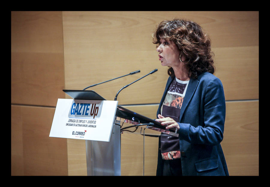 Alrededor de 150 universitarios participan en Gazte Up en una jornada dedicada a difundir pautas e iniciativas para encontrar trabajo