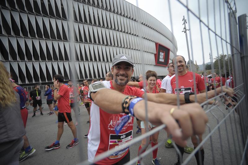 12.500 atletas han salido a correr por las calles de la villa para celebrarlo