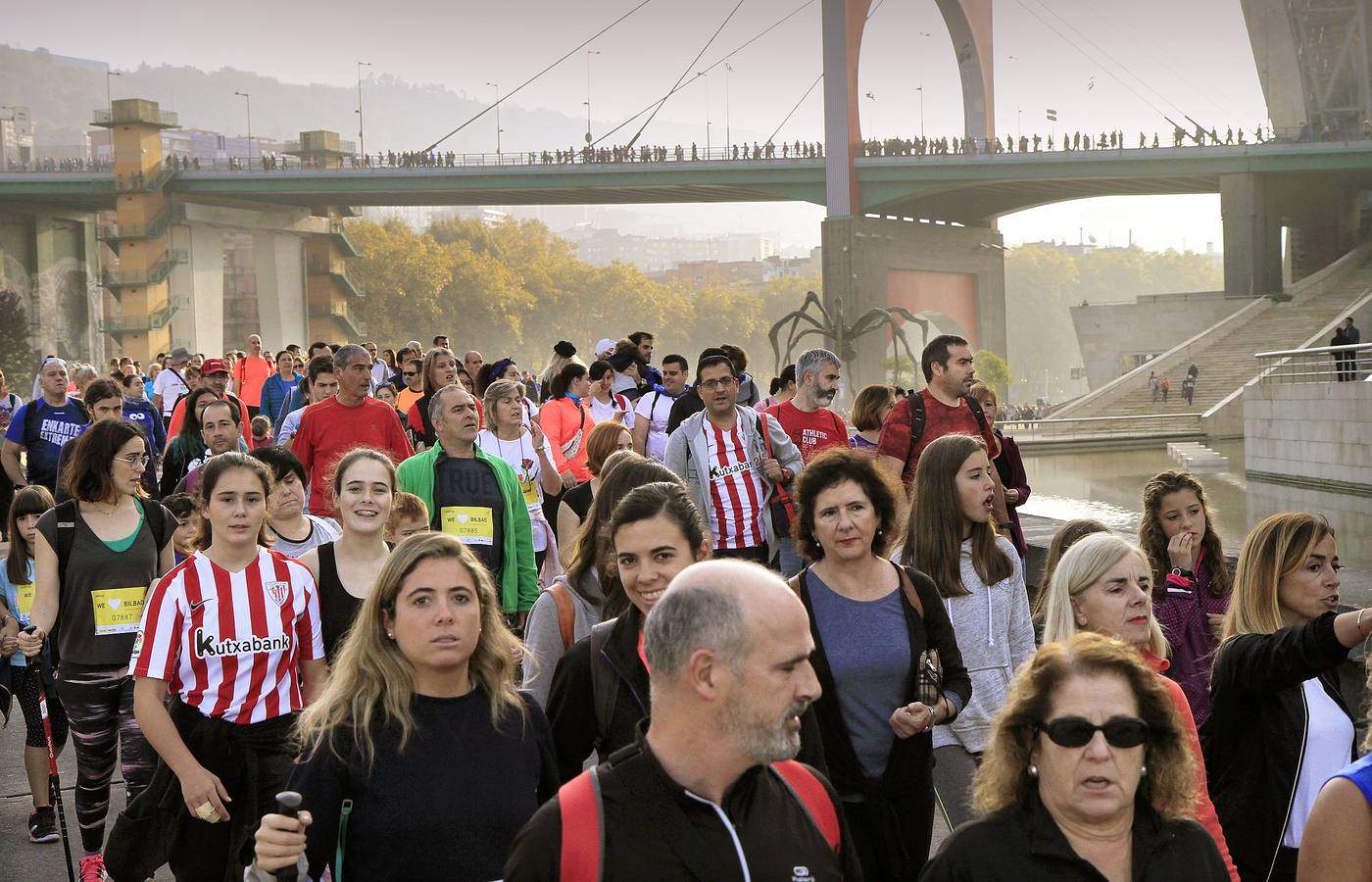 La mañana ha empezado con energía para los participantes.