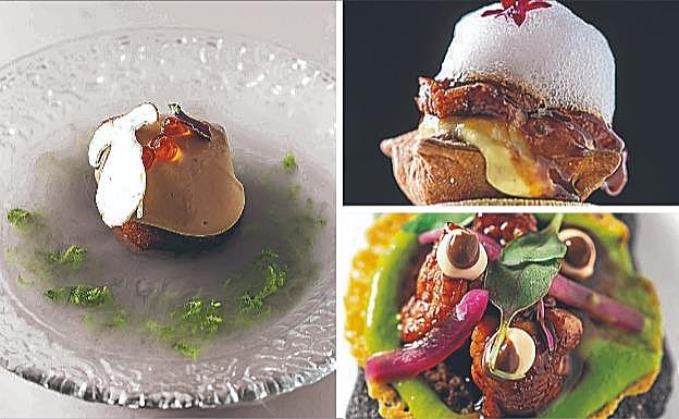 Segundo premio, de Mano Negra. El tercero, de Borda Berri. Y el galardon del 'pintxo tradicional' fue para el Zabala