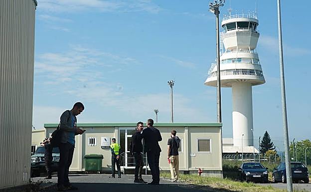 La torre de control de Foronda. 
