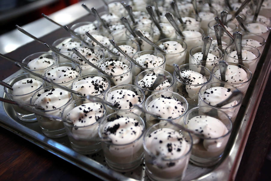 Fotos: Comida en el Restaurante Boroa para los invitados de la MTV