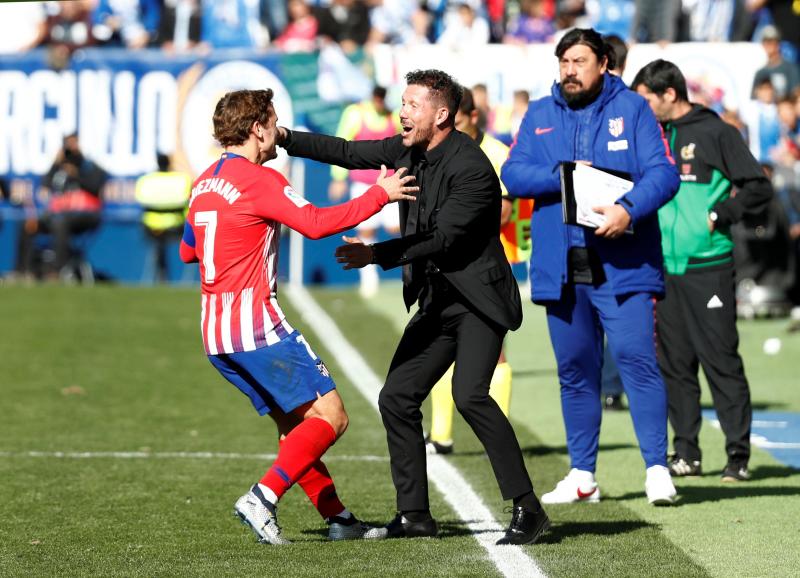 Fotos: Las mejores imágenes del Leganés-Atlético