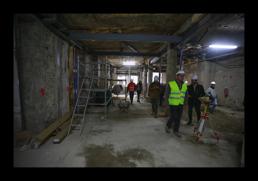 Fotos: Las imágenes de la visita a