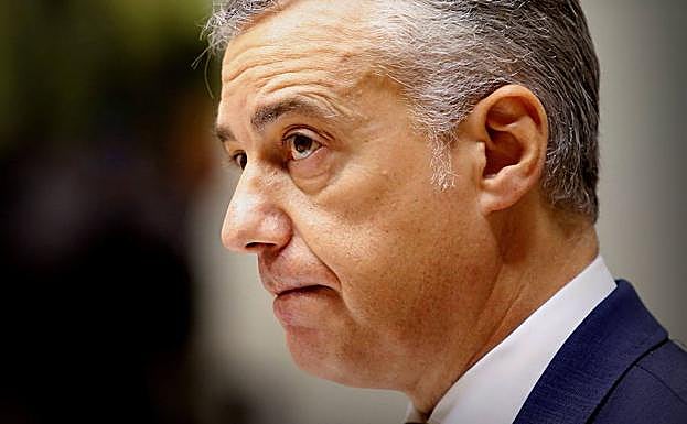 El lehendakari, Iñigo Urkullu. 