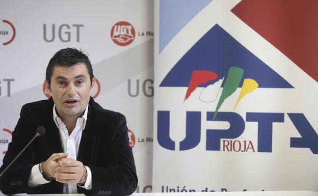 Eduardo Abad, responsable de UPTA, asociación vinculada a UGT.