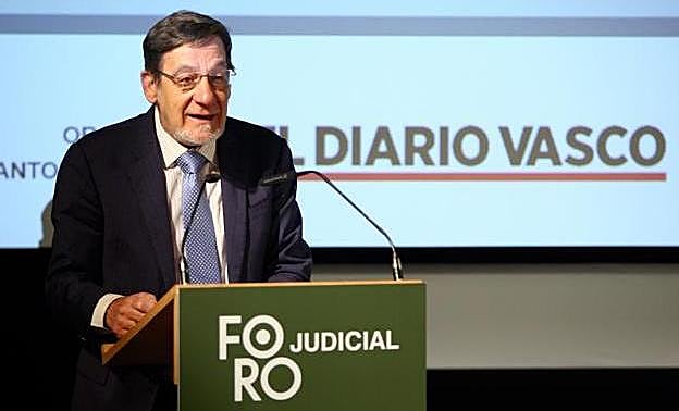 Ibarra, durante su intervención en el foro.