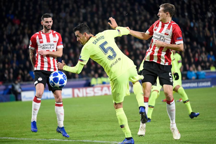 Fotos: Las mejores imágenes del PSV-Barcelona