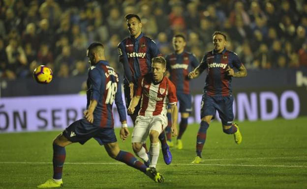 Muniain, en un momento del partido.