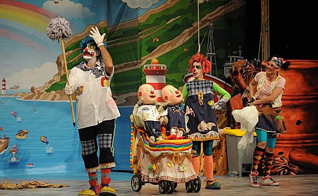 Los payasos Pirritx, Porrotx eta Marimotots actuarán el viernes 21 en el Teatro Barakaldo.