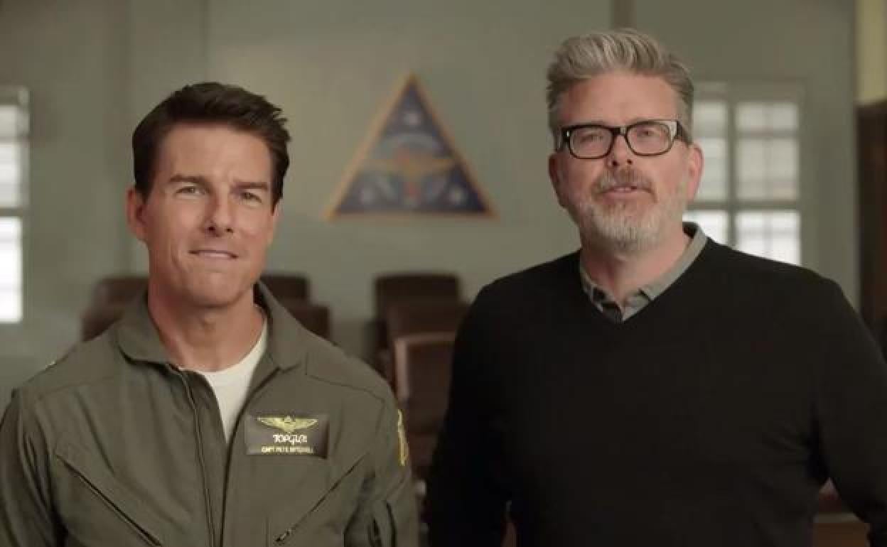 Tom Cruise y Chris McQuarrie.