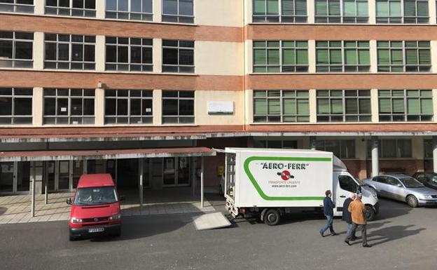 Ayer se llevó a cabo el traslado del material a las instalaciones de Artazu Goikoa en Bilbao. 
