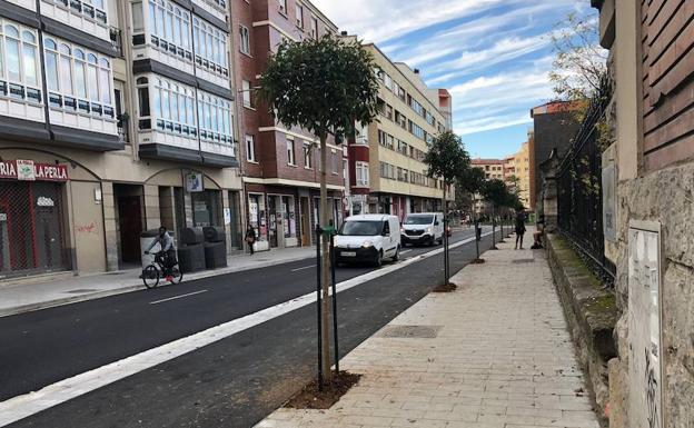 Está previsto que la reforma de la calle San Ignacio termine la próxima semana.