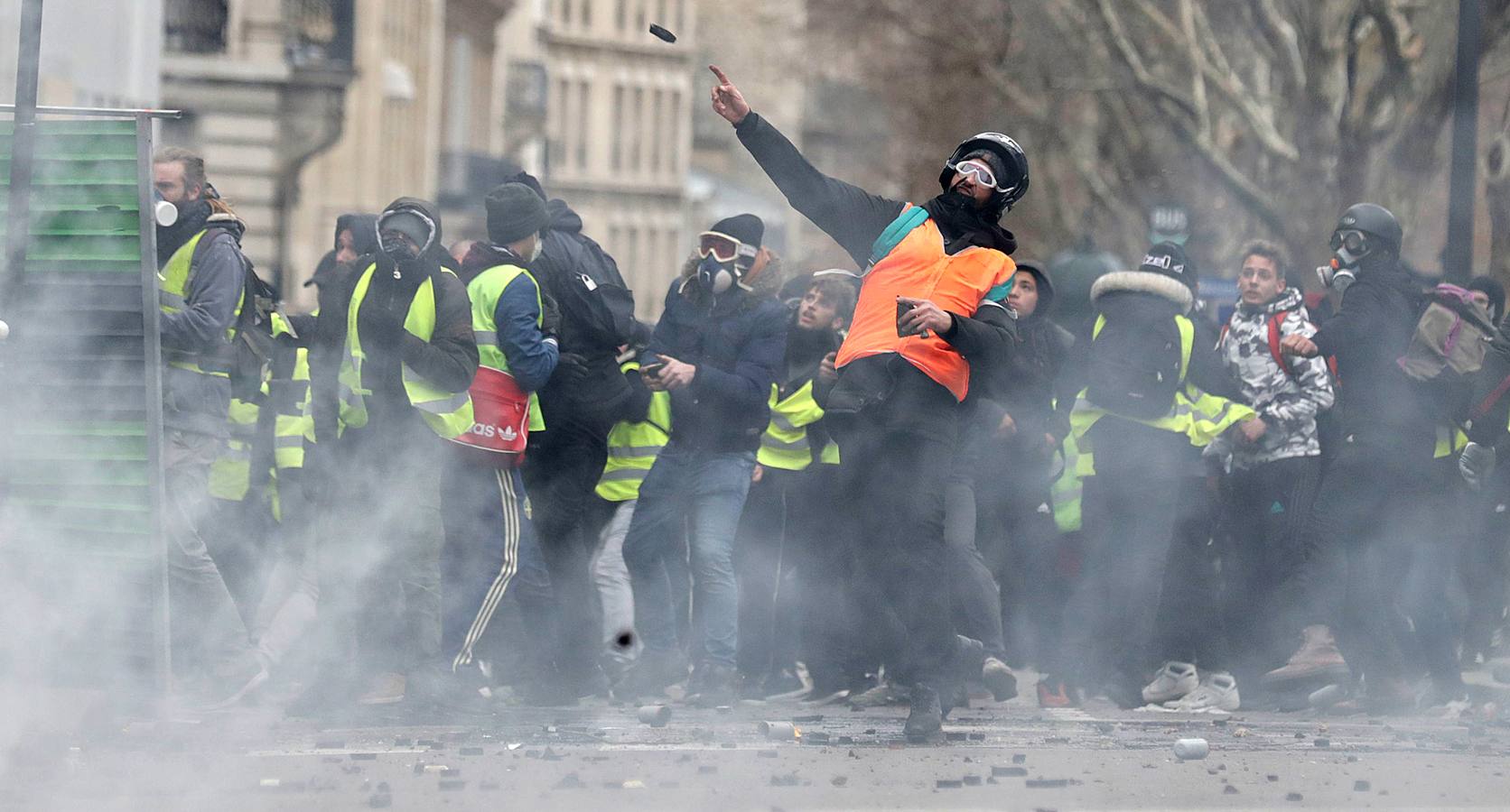Fotos: Disturbios en París en las protestas de los &#039;chalecos amarillos&#039;