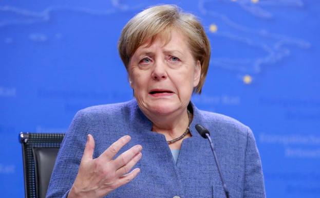 La canciller alemana Angela Merkel. 