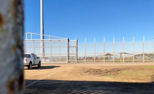 Parte del muro entre San Diego (EE UU) y Tijuana (México).