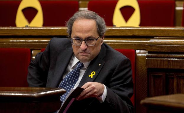 El presidente de la Generalitat, Quim Torra.