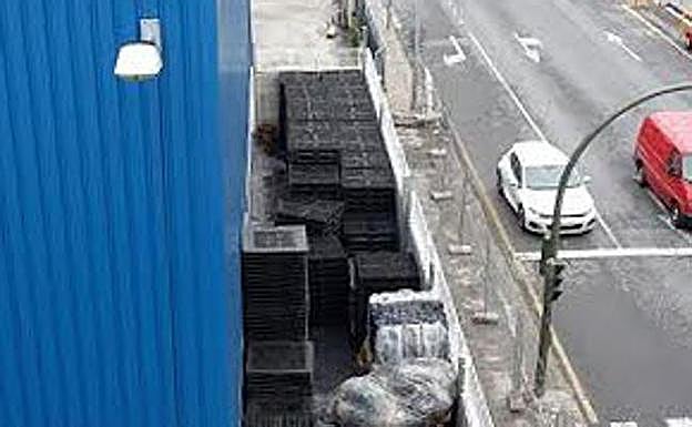 Imagen de archivo de la empresa que manipulaba negro de humo. 