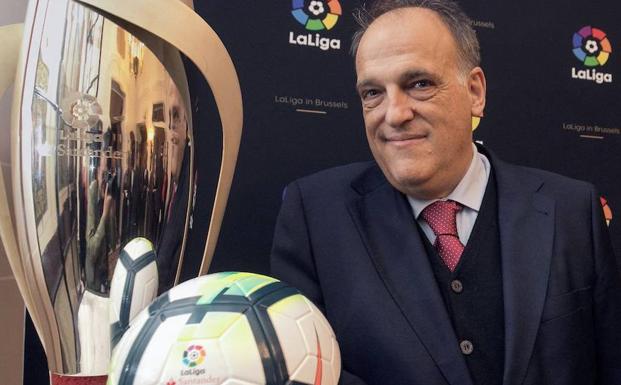 Javier Tebas, presidente de LaLiga.