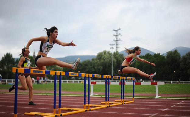 La pista de atletismo de Durango es una de las más activas del calendario vasco. 
