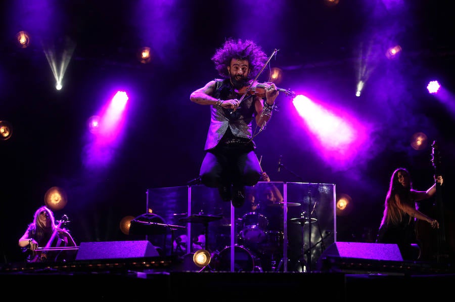 Fotos: Ari Malikian entusiasma al BEC