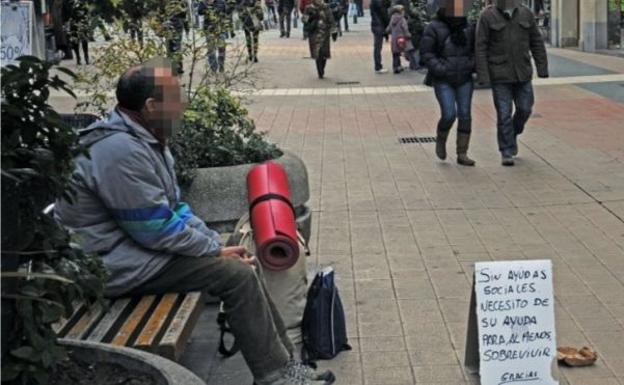 Los perceptores de ayudas sociales municipales crecen en Vitoria un 47%