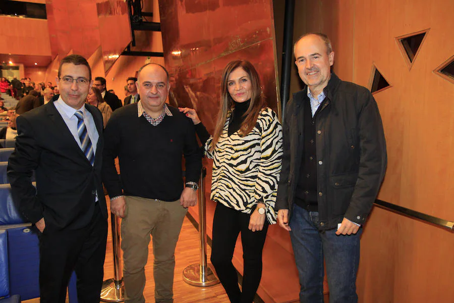 Jon del Valle, Unai Sulibarria, Begoña Santamarina y Anton Txapartegi.