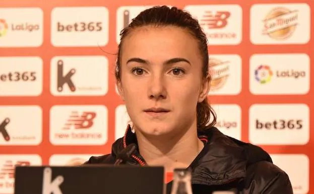 Ane Azkona: «Era cuestión de tiempo que entrase el primer gol»