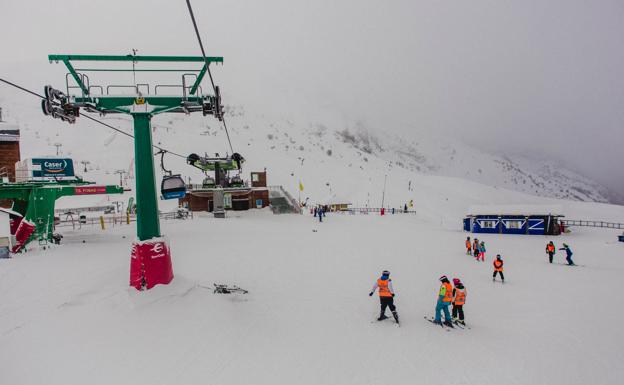 Las pistas de Aramón, durante una jornada del World Snow Day