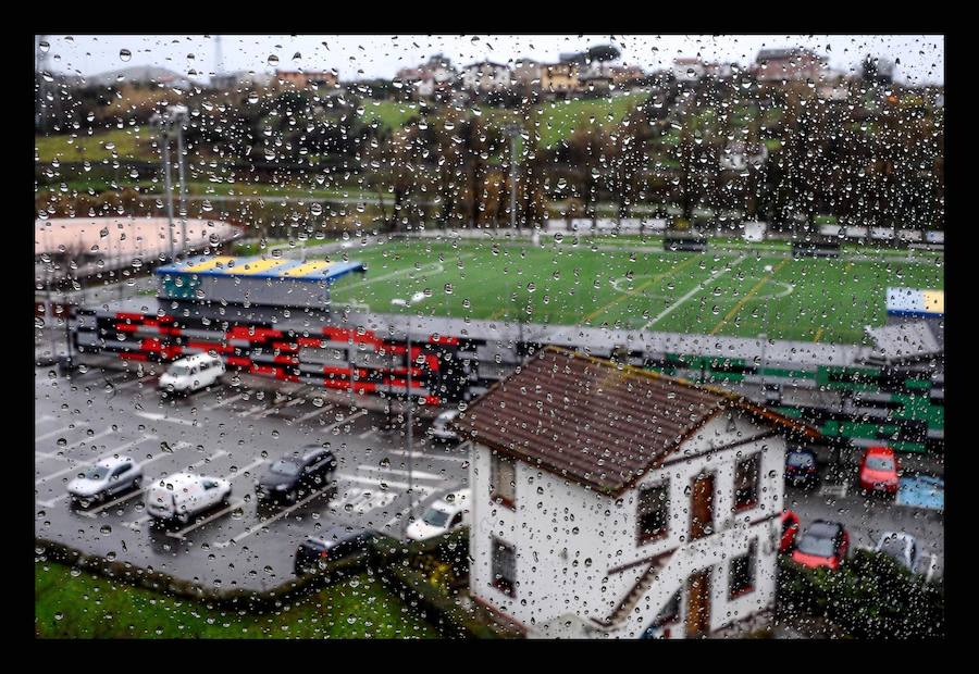 Lluvia este lunes en Trapagaran.