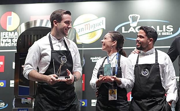 No pudo ser para Rebeca Barainca y Jorge Asenjo, del donostiarra Galerna, que se quedaron a un paso de ser Cocineros Revelación. 