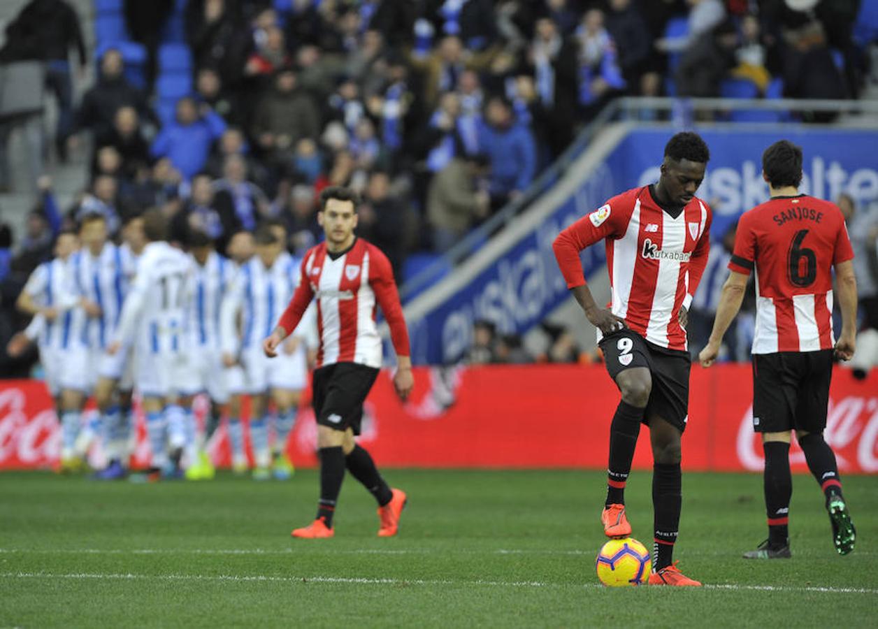 La Real Sociedad logra imponerse 2-1 al Athletic en el clásico del futbol vasco celebrado este sábado en Anoeta