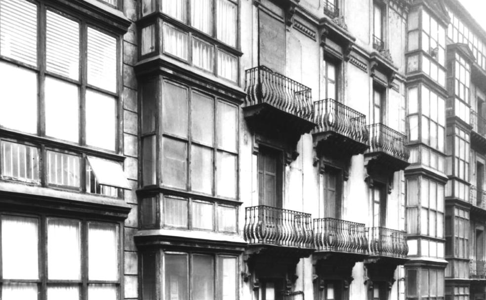 Vista antigua de la calle Ledesma, donde ocurrieron los hechos.