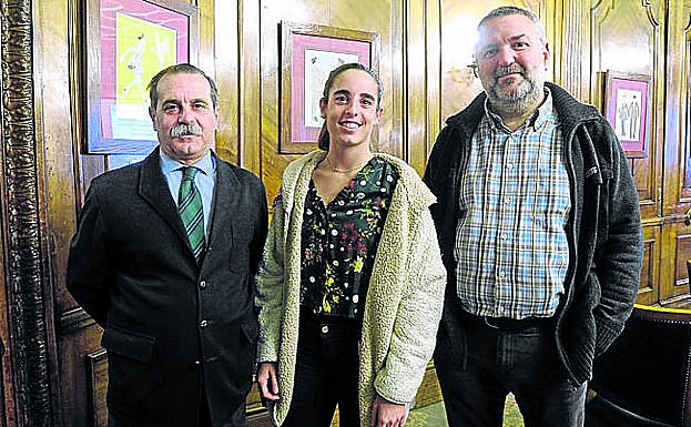 José María e Inés Ibarra y Koldo Callado.
