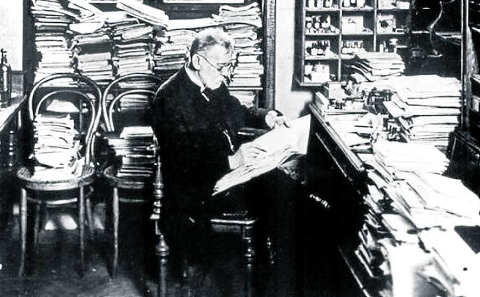 Paul Ehrlich, padre de la quimioterapia y creador del medicamento 606 contra la sífilis.