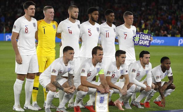 Once de Inglaterra ante España en Sevilla